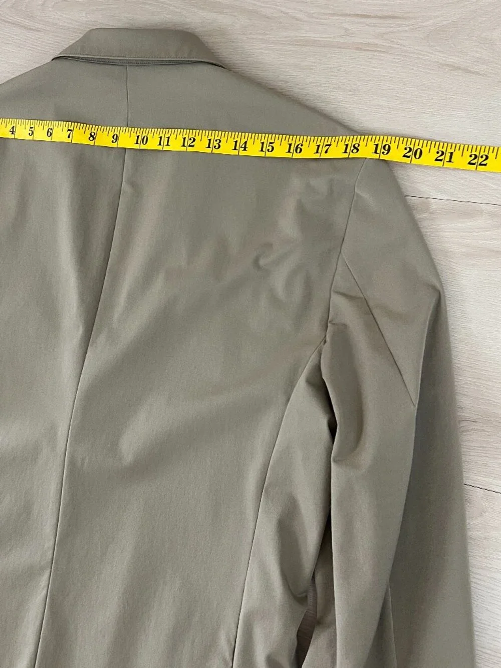 Nordstrom Rack Men's Tan Cotton/Spandex Lightweight Stretchy Sport Coat Size 42R - Picture 7 of 12